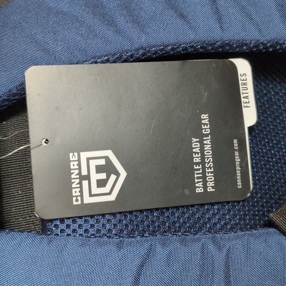 NWT Cannae The Sarcina Medius Cordura Backpack In Blue - Picture 3 of 14